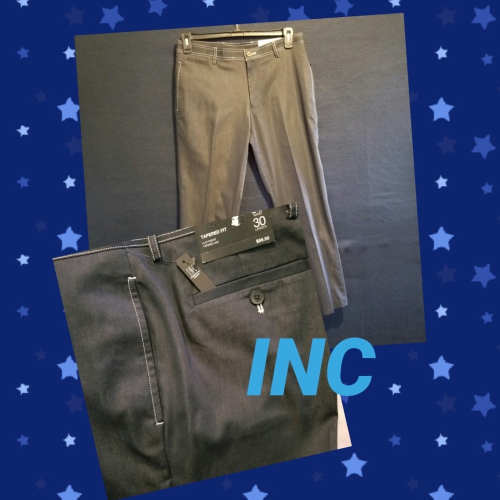 INC International Concepts Slim Fit Pants Modern And Tailored Look A Tapered Fit